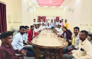 जिल्हा परिषद व पंचायत समिती निवडणुकीच्या पार्श्वभूमीवर आलापल्लीमध्ये महत्त्वपूर्ण बैठक