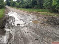 रस्त्यावर भ्रष्टाचाराच्या खुणा माजी जि.प.अध्यक्ष अजय कंकडालवार कडक