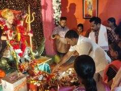 माजी जि.प.अध्यक्ष अजयभाऊ कंकडालवार यांनी घेतली गंगा मातेची दर्शन