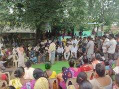 आरेवाडा ग्राम पंचायत समस्यांवर अजयभाऊ कंकडालवार यांचा पुढाकार