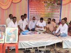 माजी जि.प.अध्यक्ष अजय कंकडालवार यांनी उपोषण मंडपला भेट व जाहीर पाठिंबा