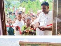 माजी जि.प.अध्यक्ष अजय कंकडालवार यांच्या हस्ते अंगणवाडी इमारतीचे लोकार्पण