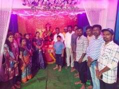 काँग्रेसनेते कंकडालवार यांनी दिली अहेरी व आल्लापल्ली येथील विविध शारदा व दुर्गादेवी मंडपांना भेट…शारदा व दुर्गा मातेची आशीर्वाद घेत मंडळाना दिली वर्गणी