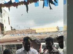 काँग्रेस नेते अजयभाऊ कंकडालवार यांच्या हस्ते मोबाईल शॉप व जनरल दुकानाचे उदघाटन