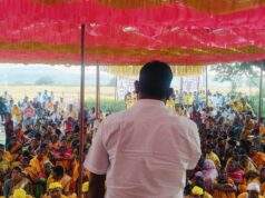 वेलगूरमध्ये साप्तारंगी ध्वजारोहण, सामूहिक विवाह व कोया पुनेम संमेलन उत्साहात ; माजी जिल्हा परिषद अध्यक्ष अजय कंकडालवार यांची उपस्थिती