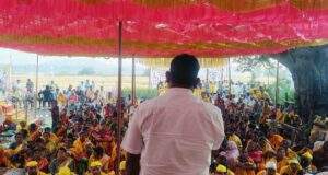 वेलगूरमध्ये साप्तारंगी ध्वजारोहण, सामूहिक विवाह व कोया पुनेम संमेलन उत्साहात ; माजी जिल्हा परिषद अध्यक्ष अजय कंकडालवार यांची उपस्थिती