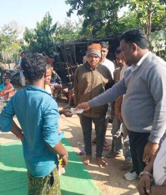 अहेरी – किष्टापूर ( वेल ) आर्थिक मदत,सांत्वन पर भेट!