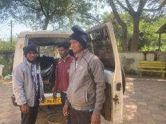 वडदेली येथील मृतक कारे मडे यांचा मृतदेह कंकडालवार यांच्या मदतीने पोहचले स्वगावी