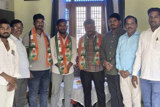 नारायणपूर येथील राष्ट्रवादी काँग्रेसचे मुख्य कार्यकर्त्यांची काँग्रेस पक्षात जाहीर पक्षप्रवेश…नारायणपूर येथे रा.कॉ.अजित पवार गटाला जबर धक्का