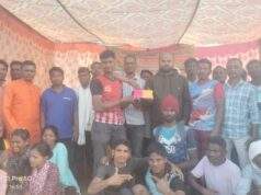 काँग्रेस पदाधिकाऱ्यांचा हस्ते बक्षीस वितरण कार्यक्रम संपन्न