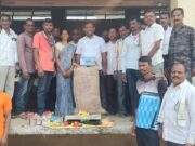 माजी जि.प.अध्यक्ष अजय कंकडालवार यांचाहस्ते इंदाराम येथे धान खरेदीला प्रारंभ