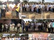 माजी जि.प.अध्यक्ष अजय कंकडालवार व संचालक सैनूजी गोटा यांच्या हस्ते कोठी,घोटपाडी,आरेवाडा,तडगाव येथील धान खरेदीला प्रारंभ