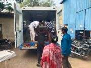 मृतदेह स्व:गावी पोहोचविण्यासाठी कंकडालवार यांनी करून दिली खाजगी रुग्णवाहिकेची व्यवस्था