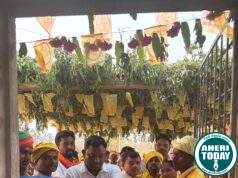 माजी जि.प.अध्यक्ष डॉ.अजयभाऊ कंकडालवार यांच्या हस्ते माता मंदिरचे उदघाटन….काटेपल्ली येथे बोनालू कार्यक्रम व सामूहिक विवाह उत्सहात संपन्न