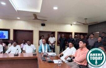 गडचिरोलीत कंकडालवार यांनी घेतली आमदार वडेट्टीवार यांची भेट..दोघांमध्ये झाली स्थानिक स्वराज्य संस्था निवडणुकीसह विविध समस्यांवर चर्चा