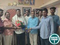 काँग्रेस पदाधिकाऱ्यांकडून डॉक्टरेट पदवी बहाल झाल्याबद्दल अजय कंकडालवार यांचा सत्कार…सिरोंचा तालुक्यातील सर्व निवडणुका ताकदीने लढण्याचे कंकडालवार यांचे कार्यकर्त्यांना ग्वाही