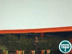 रामय्यापेठा येथे हनुमान मंदिराचे लोकार्पण ; अजय कंकडालवार यांचा स्वखर्चातून उभारलेला उपक्रम